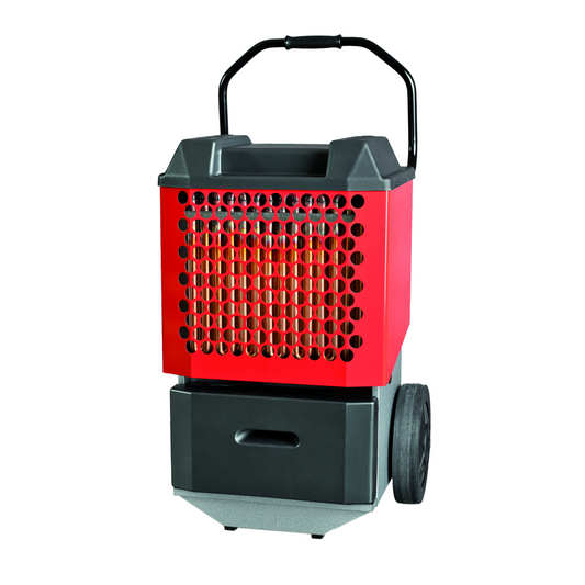 Veab LAF 51E2S Kondensentfeuchter für professionelle Bautrocknung, 37kg, zuverlässige Trocknung bei kühlen Temperaturen.