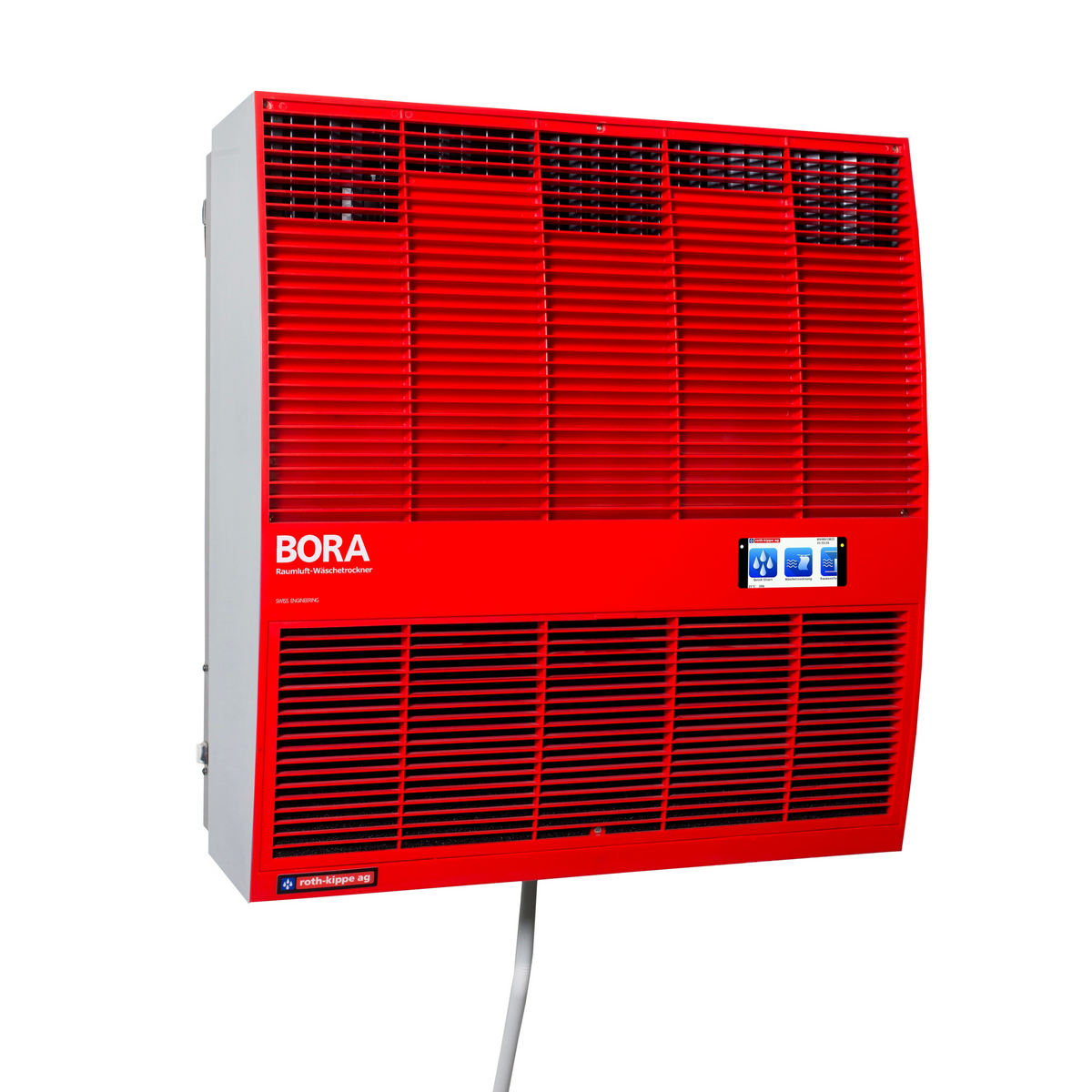 Wand-Wäschetrockner Bora 415 von Roth-Kippe - energieeffizient und mit flexibler Smartphone-Steuerung.