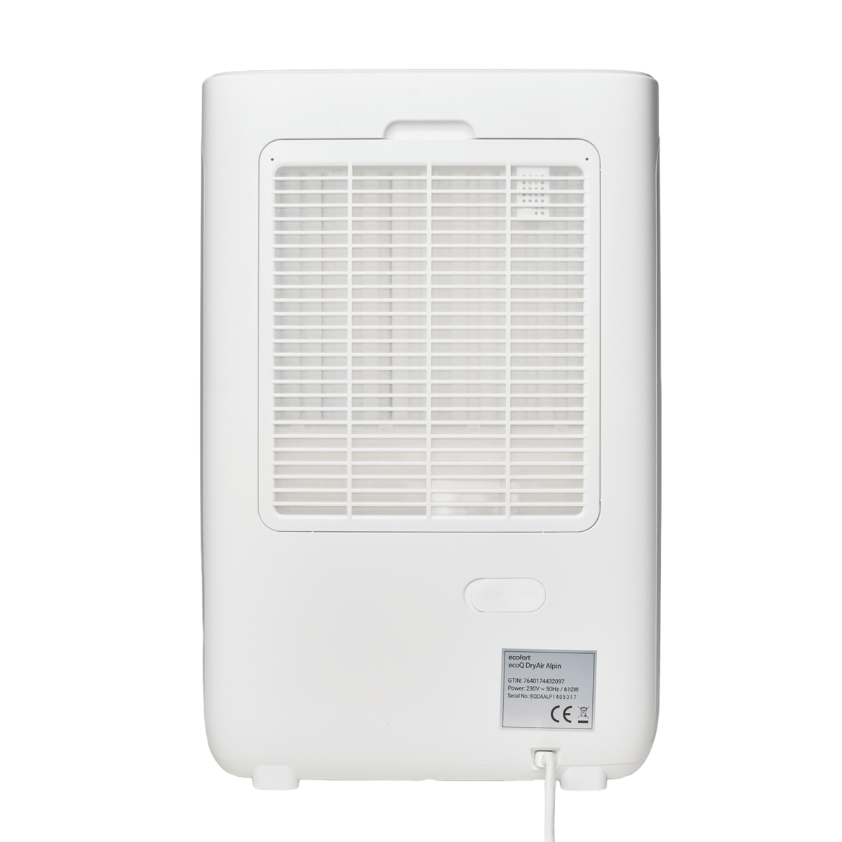 ecoQ DryAir Alpin kompakter Luftentfeuchter
