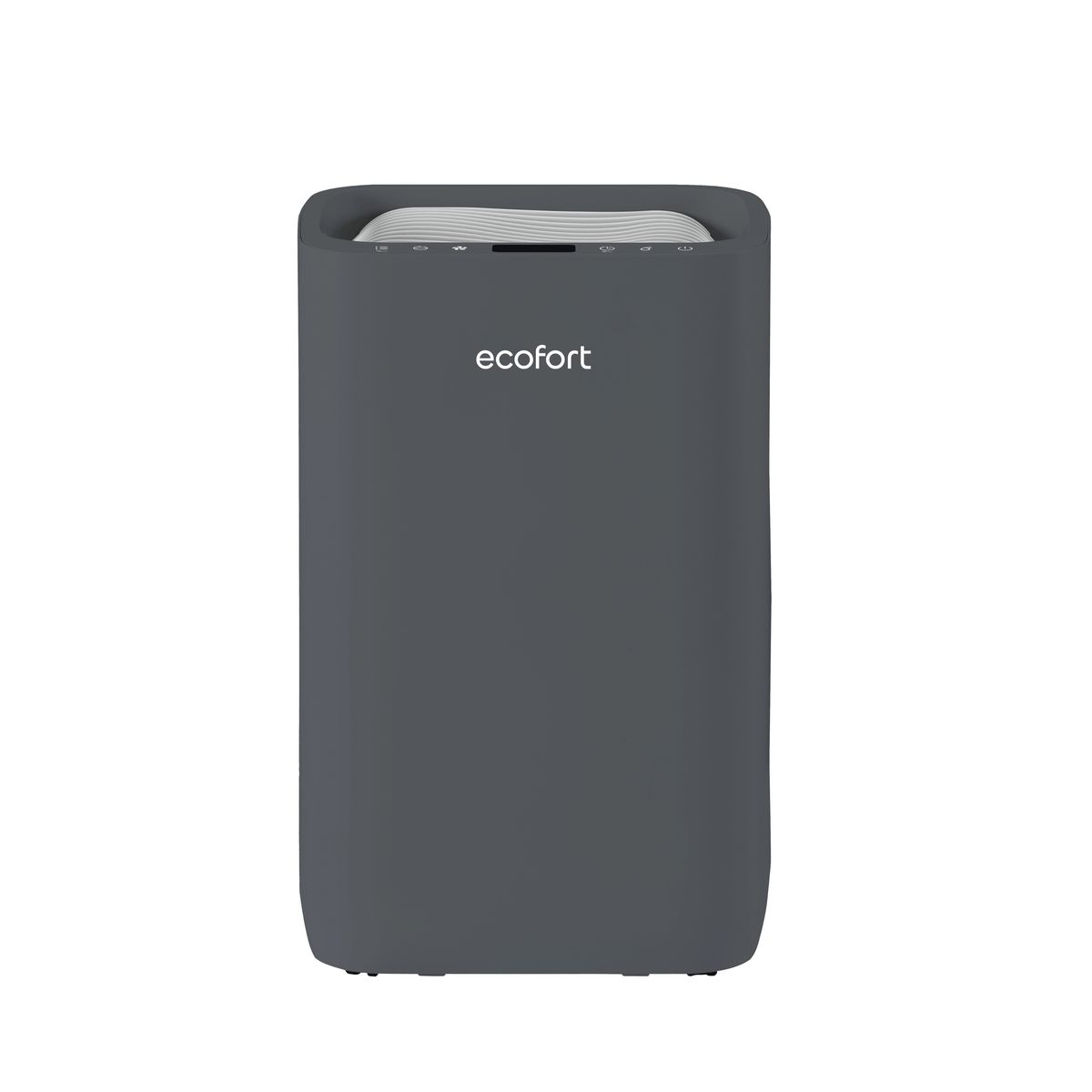 ecoQ DryAir 20L Energy Saver – Cool Gray, energieeffizienter Raumentfeuchter bis 50 m², ultra-leise, starker TCS Testsieger