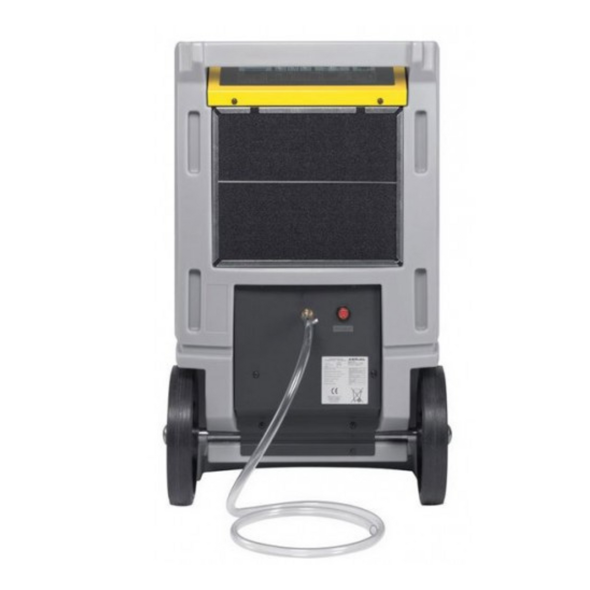 Aerial AD 780-P Luftentfeuchter mit integrierter Pumpe und Hygrostat für einfache Bedienung.