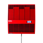 Wand Wäschetrockner Bora 415 von Roth-Kippe mit Touchscreen, geeignet für Räume bis 50 m².
