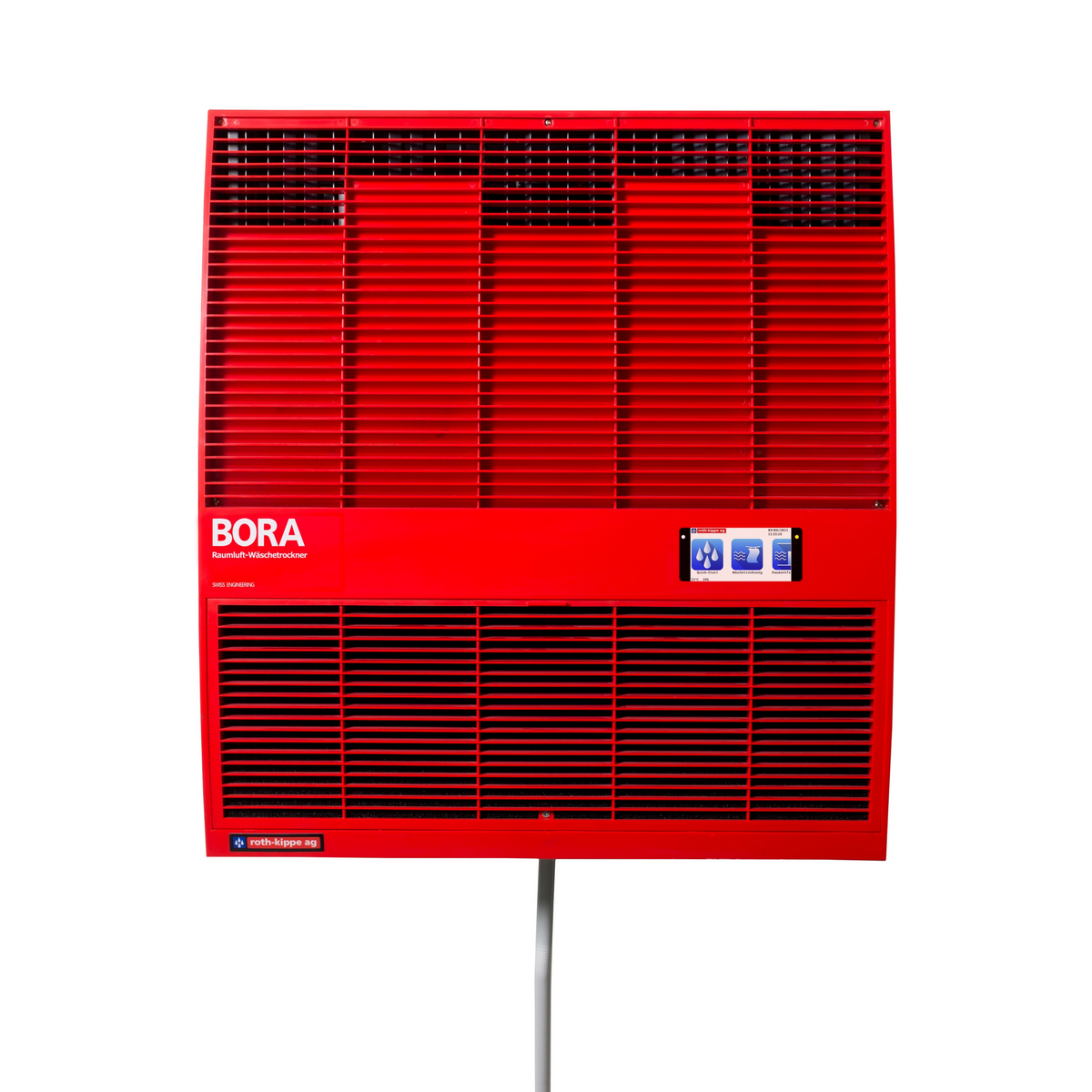 Wand Wäschetrockner Bora 415 von Roth-Kippe mit Touchscreen, geeignet für Räume bis 50 m².