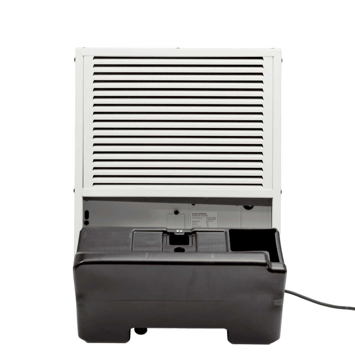 Höchste Qualität für deinen Weinkeller: Der ecodry CaveMaster Oyster White vereint edles Design, effiziente Technik und flüsterleisen Betrieb.