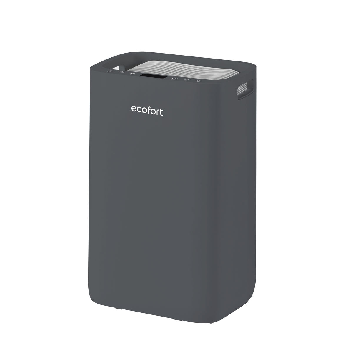 ecoQ DryAir 20L Energy Saver – Cool Gray, leistungsstark und stromsparend, elegantes Design, TCS Testsieger bis 50 m²