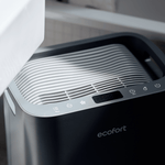 ecoQ DryAir 20L Energy Saver – Cool Gray, energieeffizient und leise, eleganter Testsieger TCS, für Räume bis 50 m²