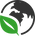 Symbol für Umwelt oder Umweltschutz