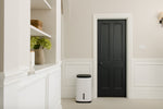 Meaco Arete One 20L Luftentfeuchter in modernem Design mit HEPA-Filter und einfacher Bedienung.