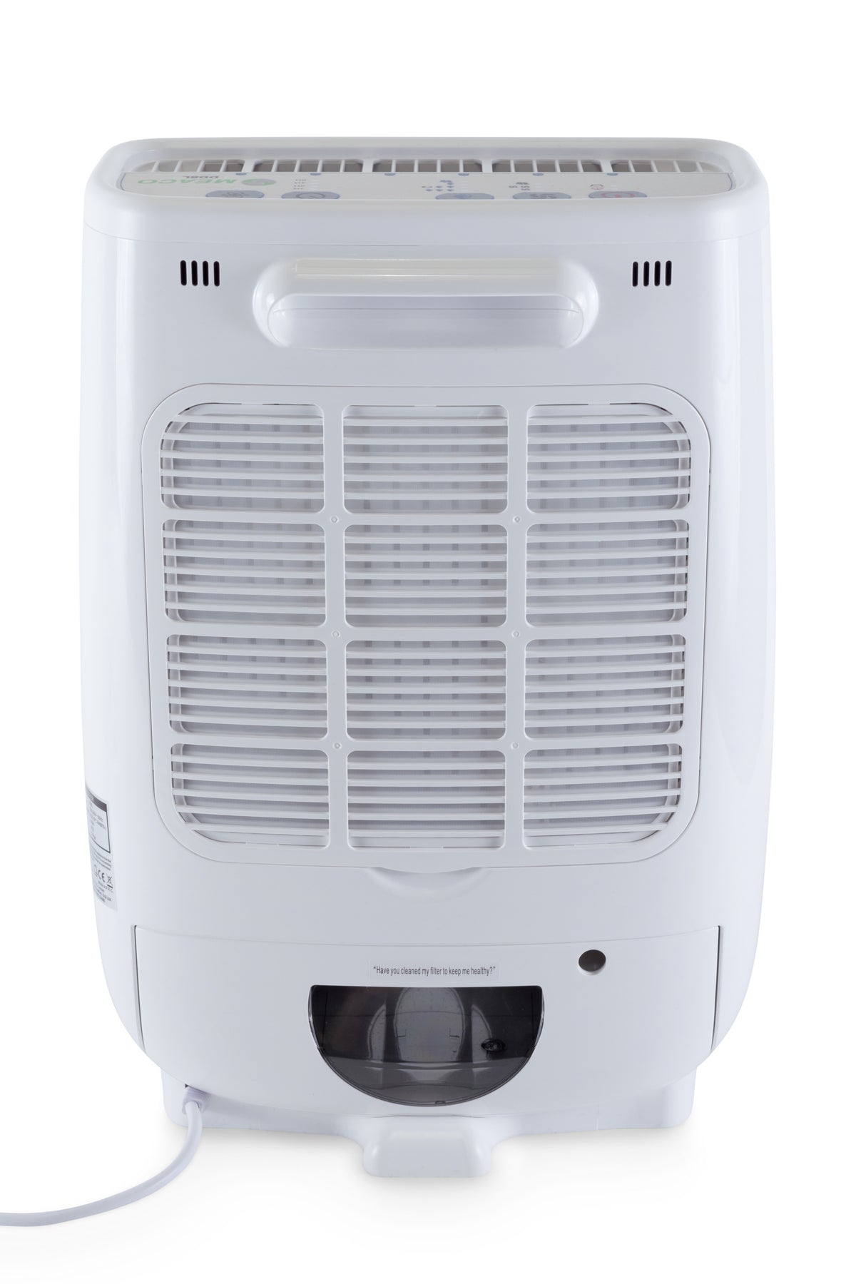 Meaco DD8L Luftentfeuchter mit Hygrostat, Ionisation und Wäschetrockner-Funktion für Räume bis 40 m².