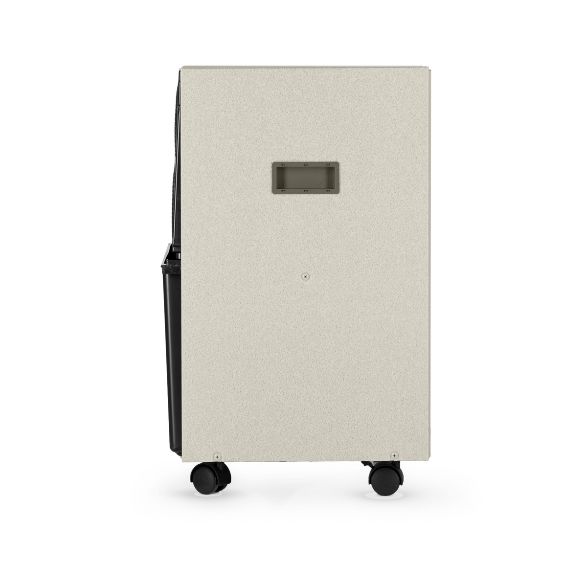 Oasis D260 eco Luftentfeuchter in Kunststoffbeschichtung, 8 l Behälter mit 2 arretierbaren Rollen und Hygrostat.