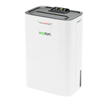ecoQ DryAir 9L Steady – kompakter Entfeuchter für kühle Räume bis 50 m², leistungsstark, effizient und zuverlässig ab 1 °C
